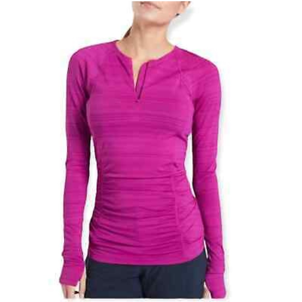 Athleta Pacifica pullover swim workout top